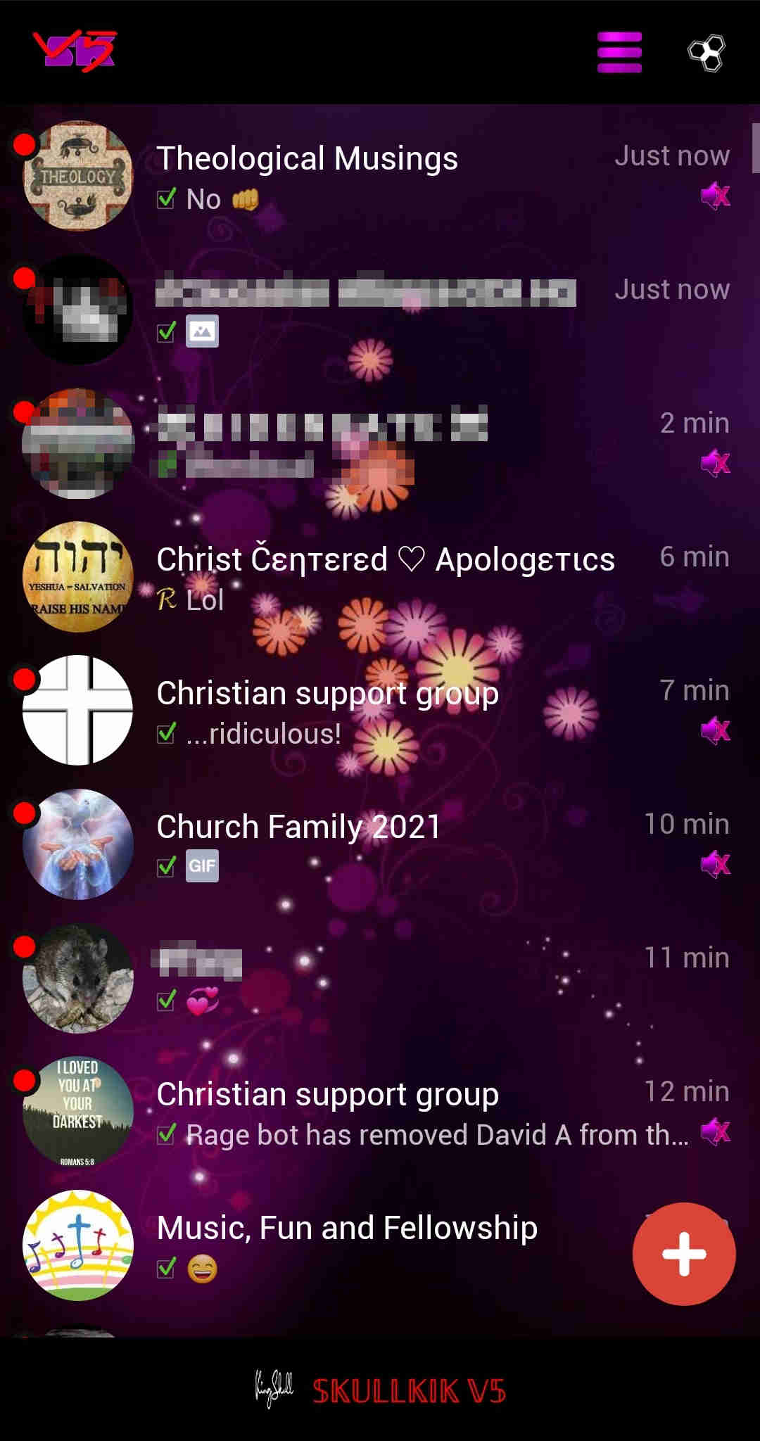 Purple - Chatlist